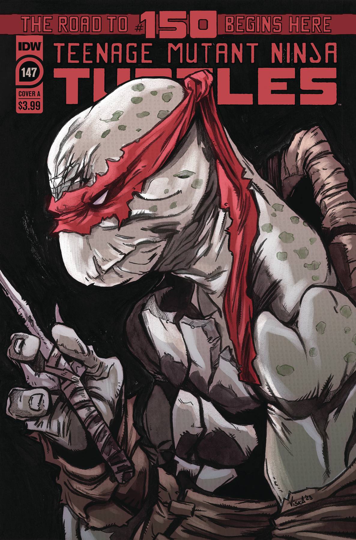 TEENAGE MUTANT NINJA TURTLES #147 CVR A VINCENZO FEDERICI PREORDER 24/1/24