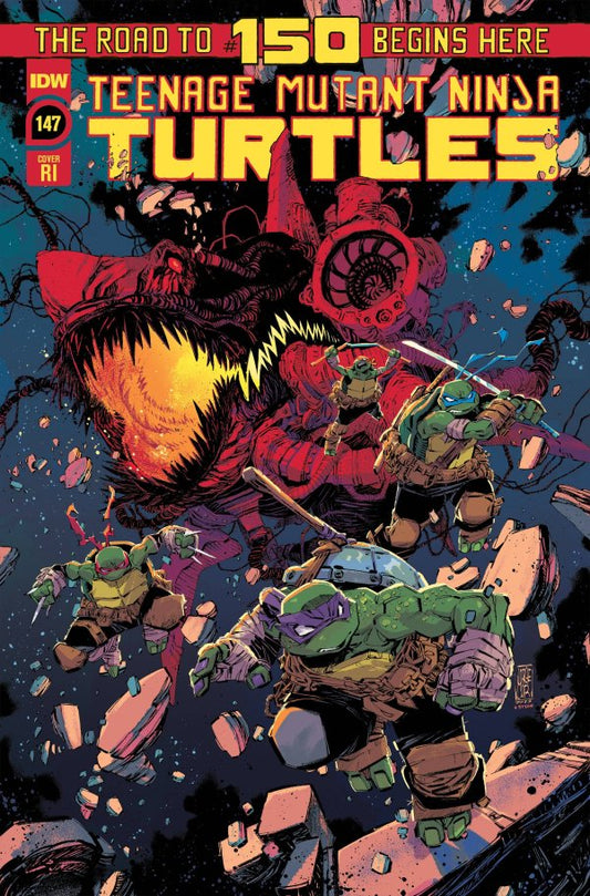 Teenage Mutant Ninja Turtles #147 1:10 Jorge Corona Variant