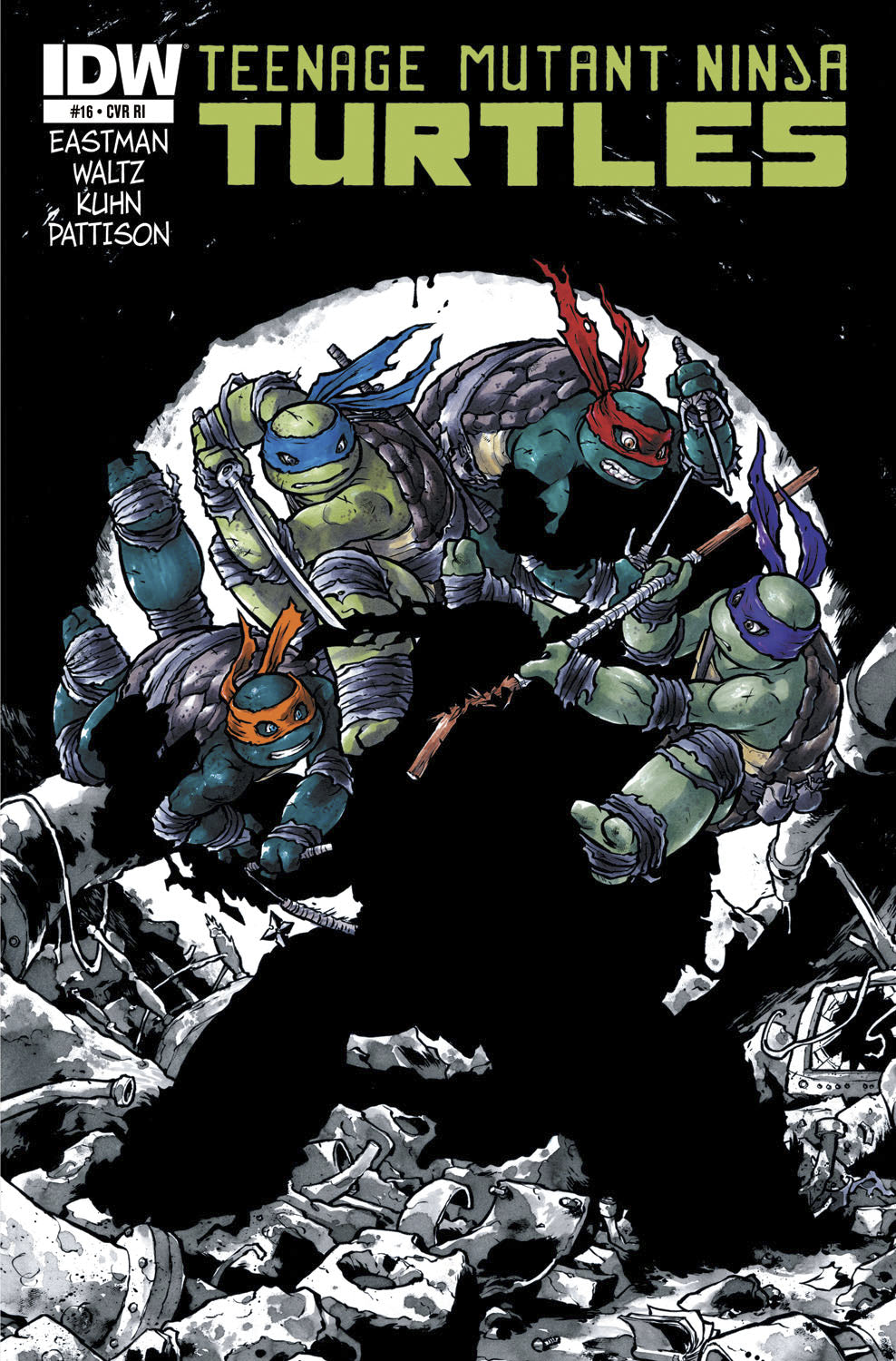 Teenage Mutant Ninja Turtles #16 1:10 Sophie Campbell Variant