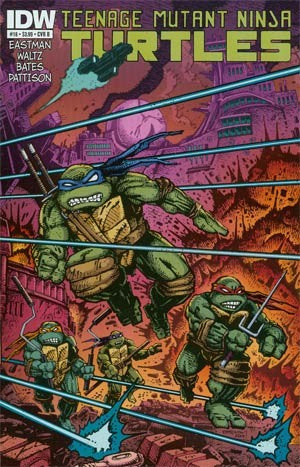 Teenage Mutant Ninja Turtles #18 Cover B Eastman Variant