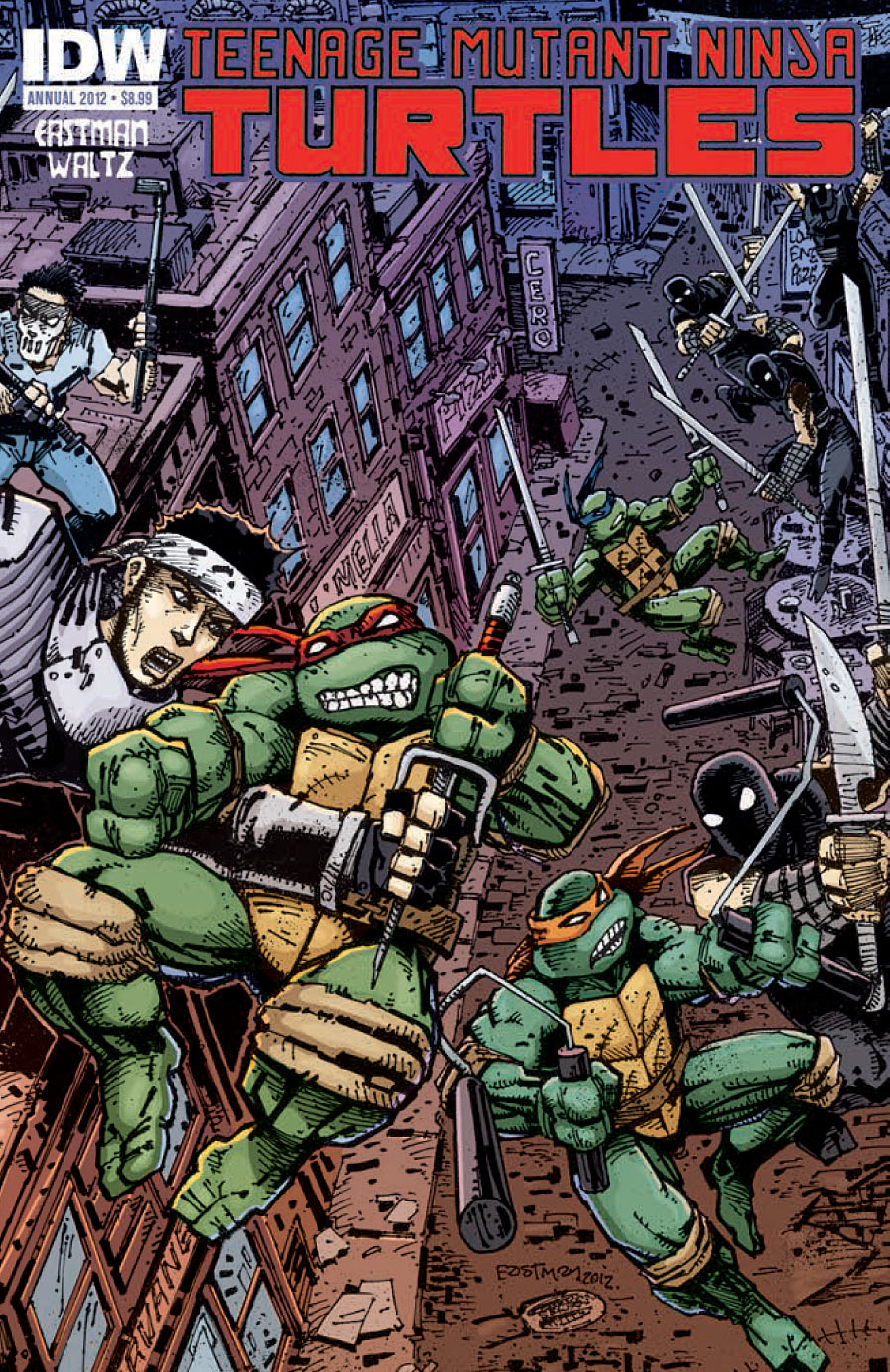 Teenage Mutant Ninja Turtles Annual 2012