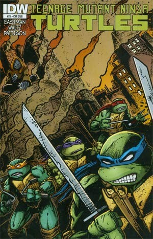 Teenage Mutant Ninja Turtles #21 Eastman Subscription Variant