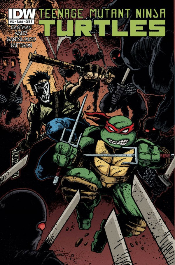 Teenage Mutant Ninja Turtles #22 Cover B Eastman Variant