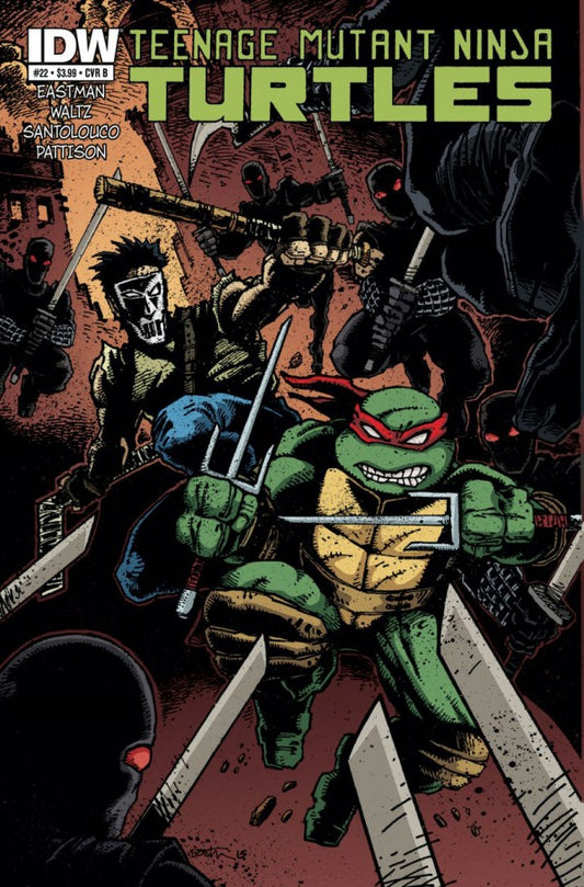 Teenage Mutant Ninja Turtles #22 Cover B Eastman Variant