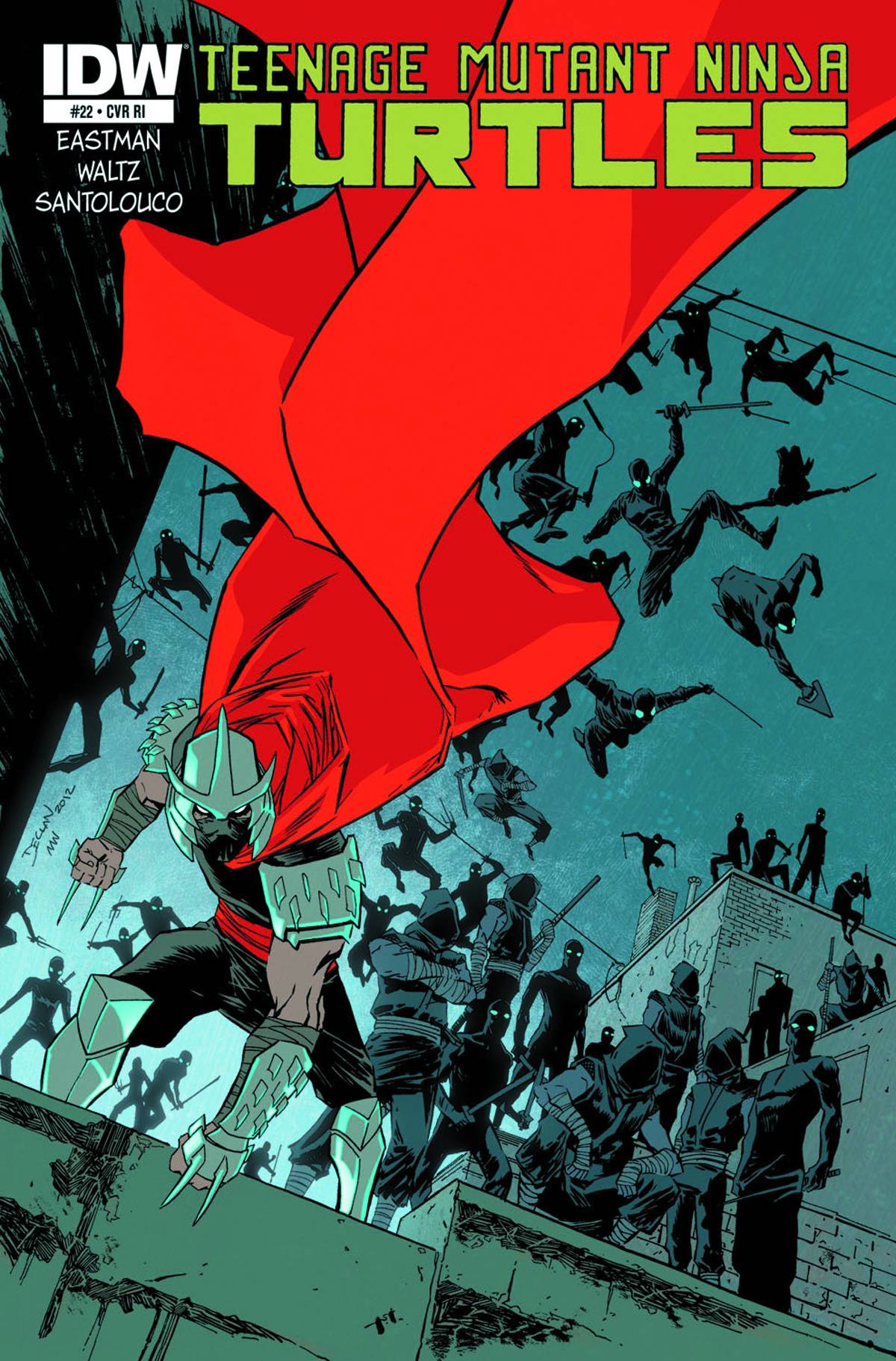 Teenage Mutant Ninja Turtles #22 1:10 Declan Shelvey Variant