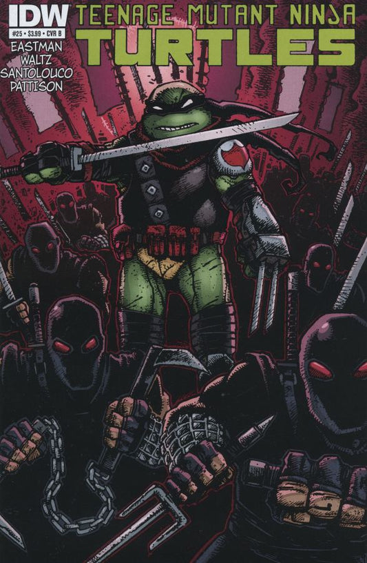 Teenage Mutant Ninja Turtles #25 Cover B Eastman Variant