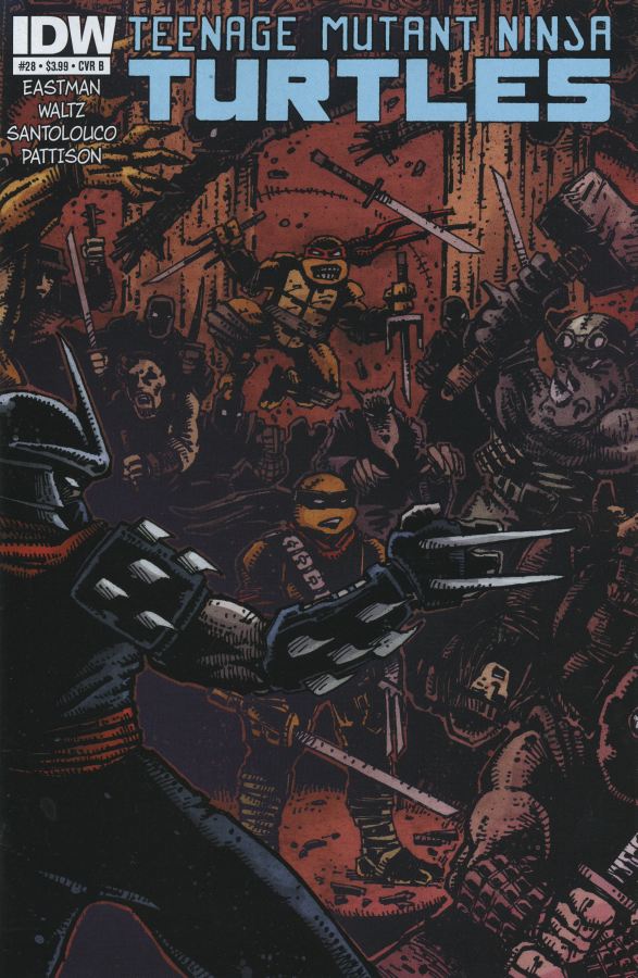 Teenage Mutant Ninja Turtles #28 Cover B Kevin Eastman Variant