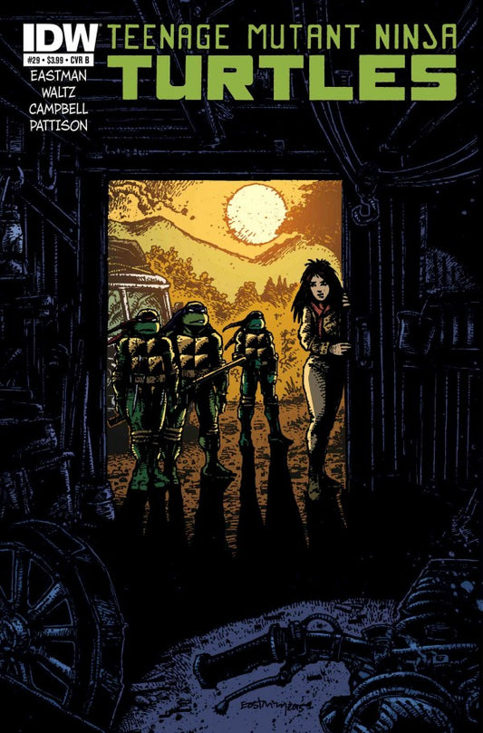 Teenage Mutant Ninja Turtles #29 Cover B Kevin Eastman Variant