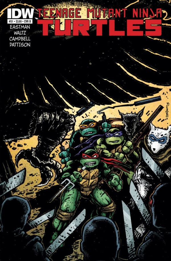 Teenage Mutant Ninja Turtles #31 Cover B Kevin Eastman Variant
