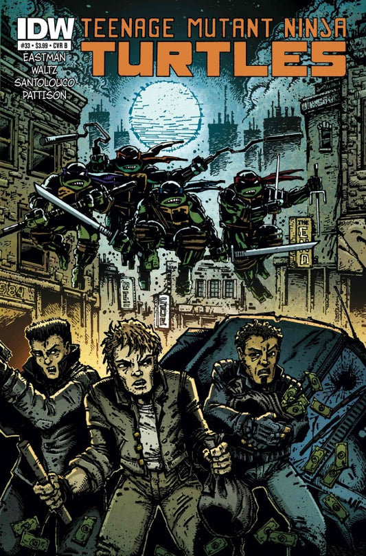 Teenage Mutant Ninja Turtles #33 Cover B Kevin Eastman Variant