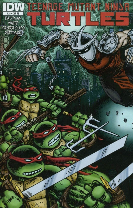 Teenage Mutant Ninja Turtles #35 1:10 Ken Garing Variant