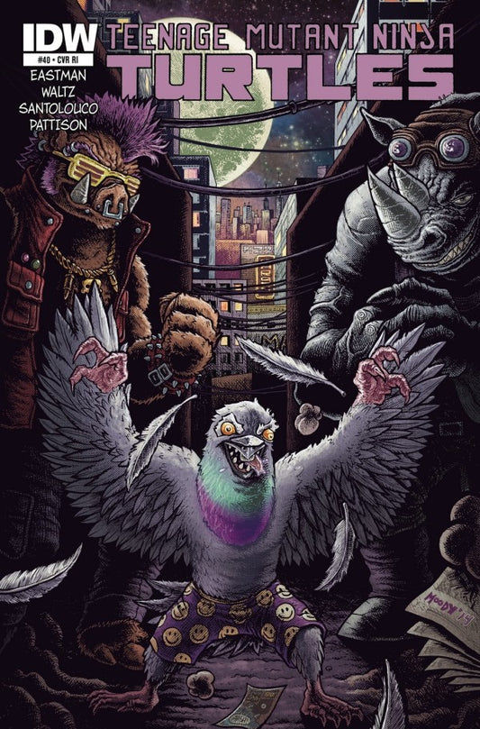 Teenage Mutant Ninja Turtles #40 1:10 Buster Moody Variant