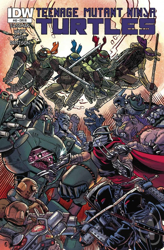 Teenage Mutant Ninja Turtles #43 1:10 Aaron Conley Variant