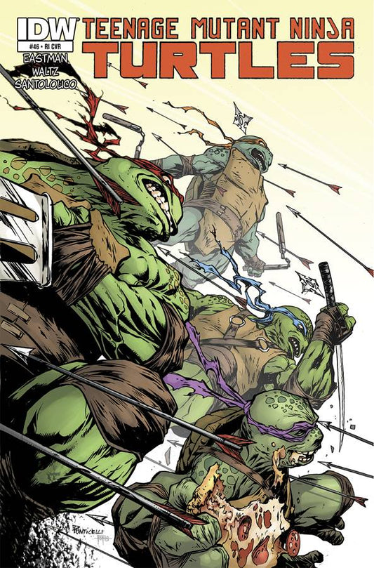 Teenage Mutant Ninja Turtles #46 1:10 Alberto Ponticelli Variant