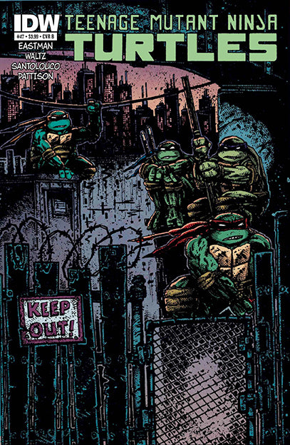 Teenage Mutant Ninja Turtles #47 Kevin Eastman Variant