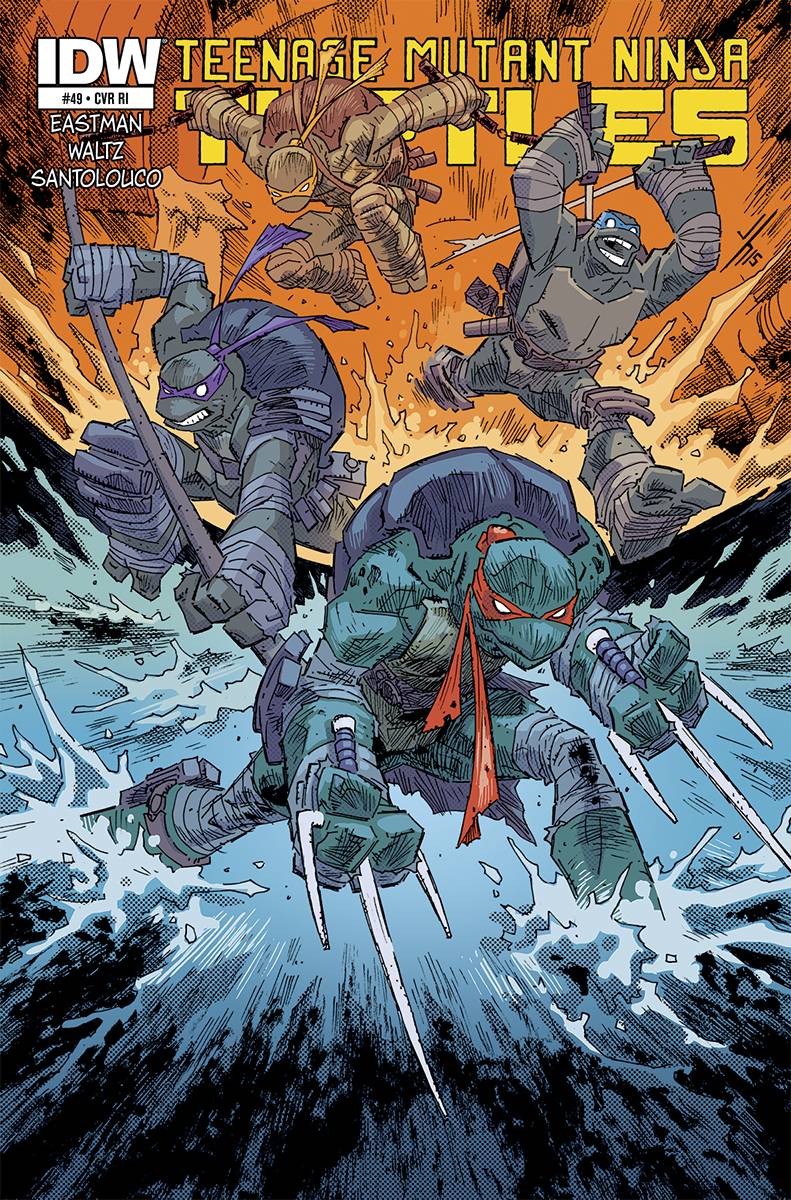 Teenage Mutant Ninja Turtles #49 1:10 Jason Howard Variant