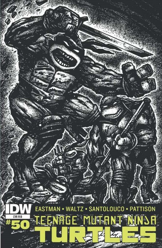 Teenage Mutant Ninja Turtles #50 1:10 Jack Kirby Variant