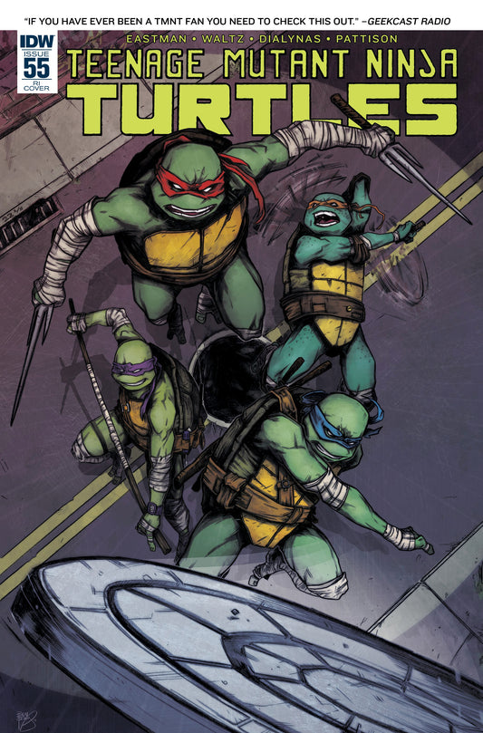 Teenage Mutant Ninja Turtles #55 1:10 Ben Bishop Variant