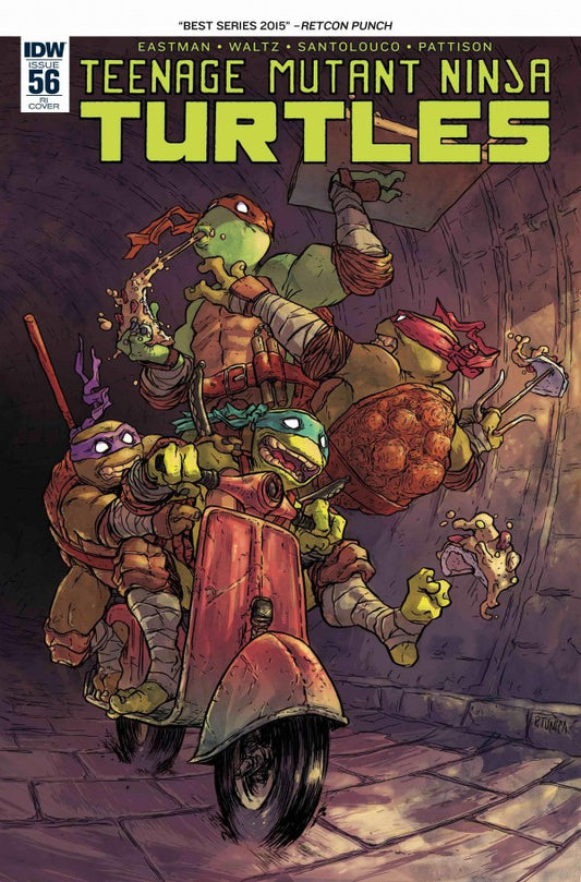 Teenage Mutant Ninja Turtles #56 1:10 Pablo Tunica Variant