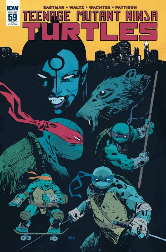 Teenage Mutant Ninja Turtles #59 1:10 Michael Walsh Variant