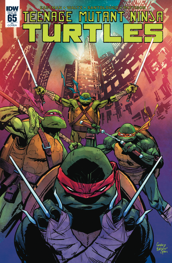 Teenage Mutant Ninja Turtles #65 1:10 Garry Brown Variant