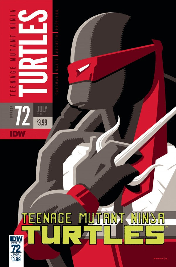Teenage Mutant Ninja Turtles #72 Tom Whalen Variant