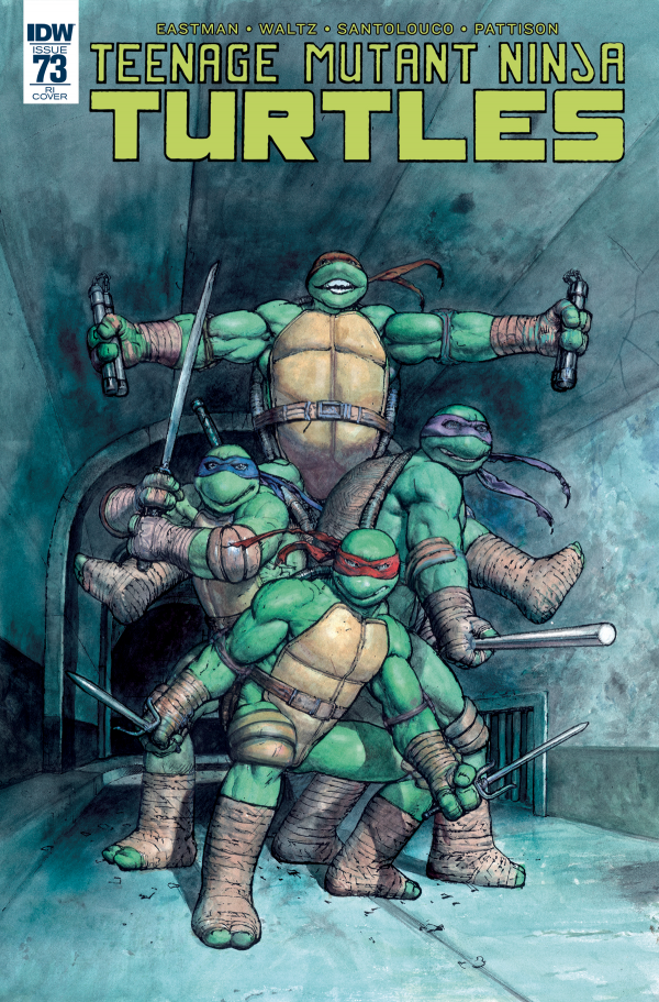 Teenage Mutant Ninja Turtles #73 1:10 Julio Das Pastoras Variant