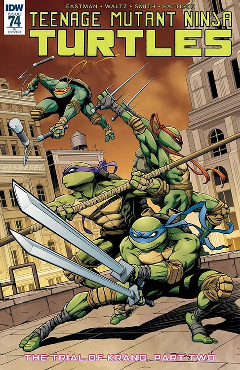 Teenage Mutant Ninja Turtles #74 1:10 Donny Tran Variant