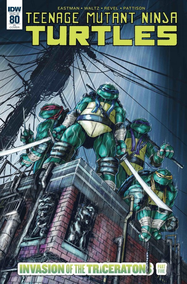 Teenage Mutant Ninja Turtles #80 1:10 Tadd Galusha Variant