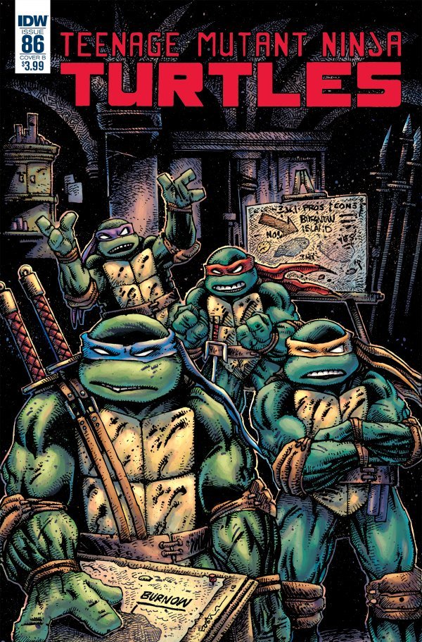 Teenage Mutant Ninja Turtles #86 Kevin Eastman Variant