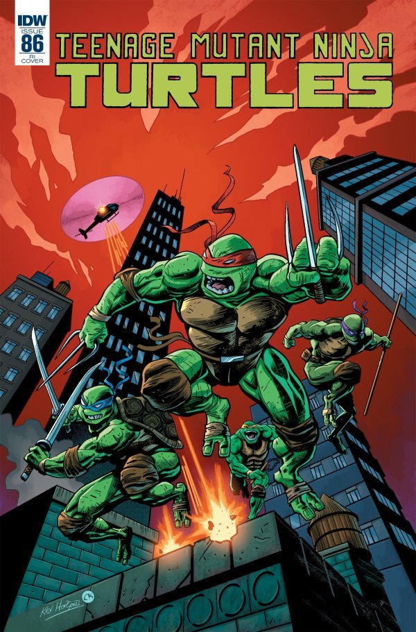 Teenage Mutant Ninja Turtles #86 1:10 Kev Hopgood Variant