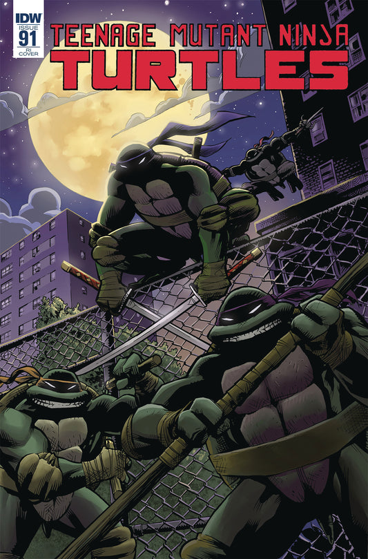 Teenage Mutant Ninja Turtles #91 1:10 Karl Moline Variant