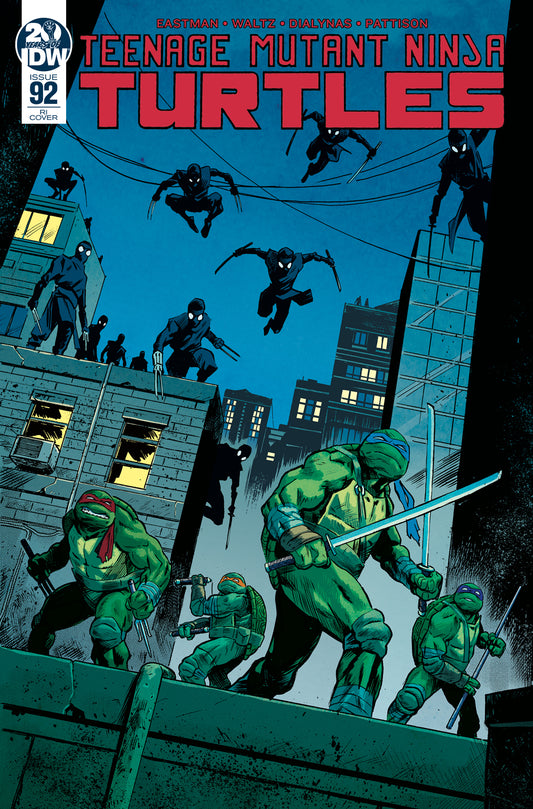 Teenage Mutant Ninja Turtles #92 1:10 Michael Walsh Variant