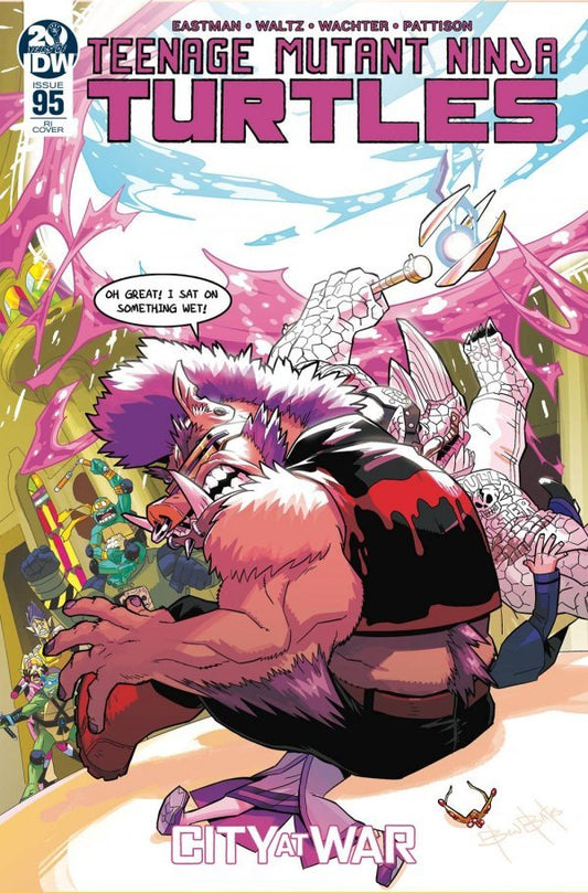 Teenage Mutant Ninja Turtles #95 1:10 Ben Bates Variant