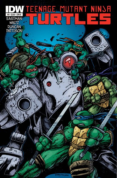 Teenage Mutant Ninja Turtles #9 Cover B Eastman