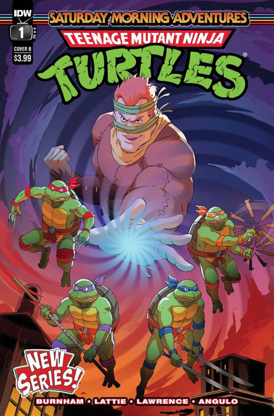 Teenage Mutant Ninja Turtles: Saturday Morning Adventures #1 Cover B Dan Schoening Variant