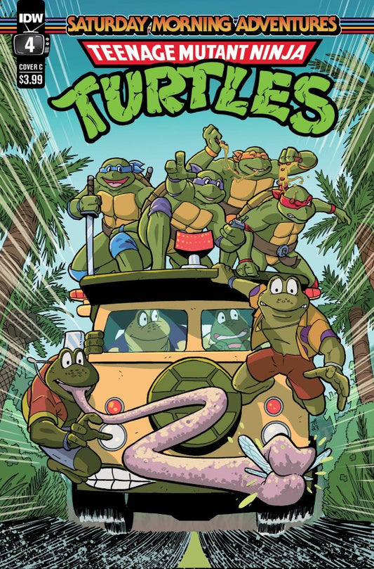 Teenage Mutant Ninja Turtles: Saturday Morning Adventures #4 Cover C Travis Hymel Variant