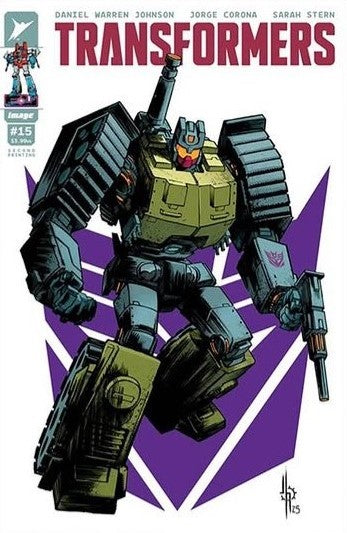 Transformers #15 2nd Printing Jason Howard Brawl