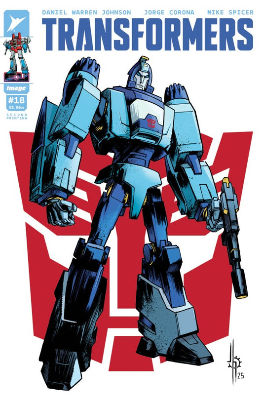 Transformers #18 2nd Printing Jason Howard Autobot Variant - PRE-ORDER