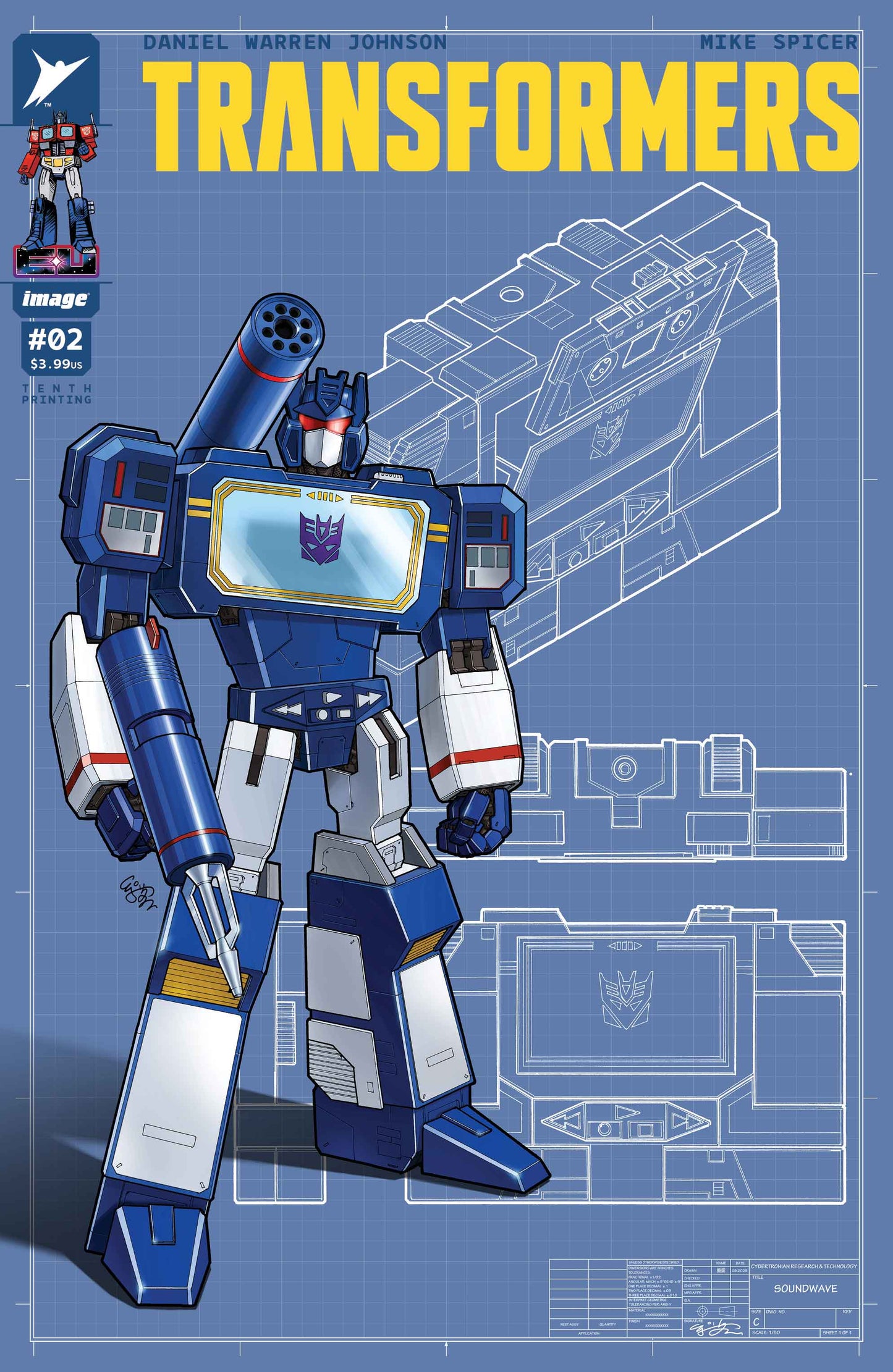 TRANSFORMERS #2 10TH PTG CVR I EJ SU VAR - DUE 11/3/26