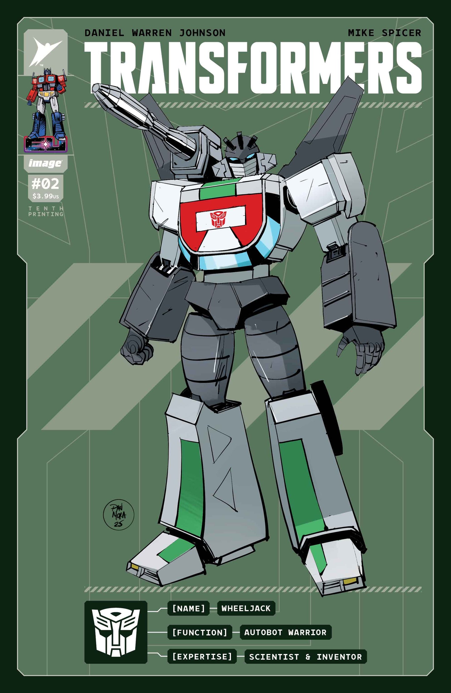 TRANSFORMERS #2 10TH PTG CVR J DAN MORA & ANDRES JUAREZ VAR - DUE 11/3/26