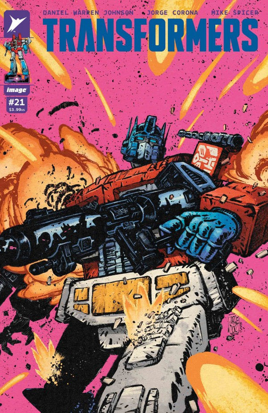 TRANSFORMERS #21 CVR B JORGE CORONA & MIKE SPICER