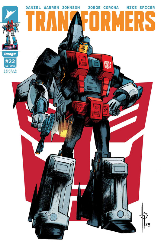 Transformers #22 2nd Printing Jason Howard Autobots Skydive Variant - DUE 21/1/26
