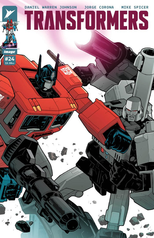 Transformers #24 Cover D 1:25 Jeffrey Spokes Variant  - PRE-ORDER ETA 10/9/25