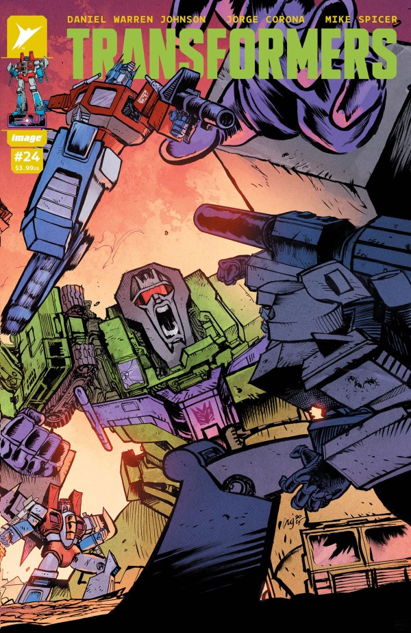 Transformers #24 Cover F Daniel Warren Johnson Wraparound Variant  - PRE-ORDER ETA 10/9/25
