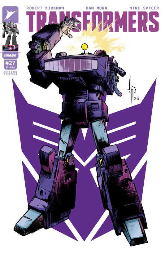 TRANSFORMERS #27 2ND PTG JASON HOWARD VAR - PREORDER (FOC 18/5/26) DUE IN STOCK 10/6/26