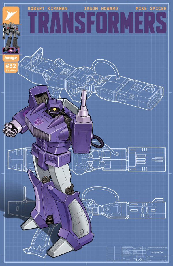 Transformers #32 Cover E 1:50 E. J. Su Variant - DUE IN STORE 8/5/26