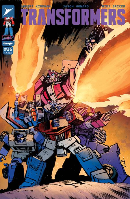 TRANSFORMERS #36 CVR B DANIEL WARREN JOHNSON & MIKE SPICER VAR - PREORDER (FOC 17/8/26) DUE IN STORE 9/9/26