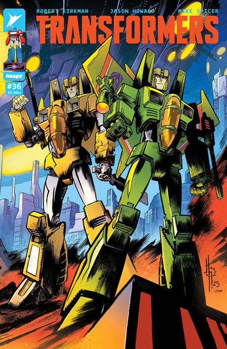 TRANSFORMERS #36 CVR C JASON HOWARD & ANNALISA LEONI CONNECTING COVER VAR - PREORDER (FOC 17/8/26) DUE IN STORE 9/9/26