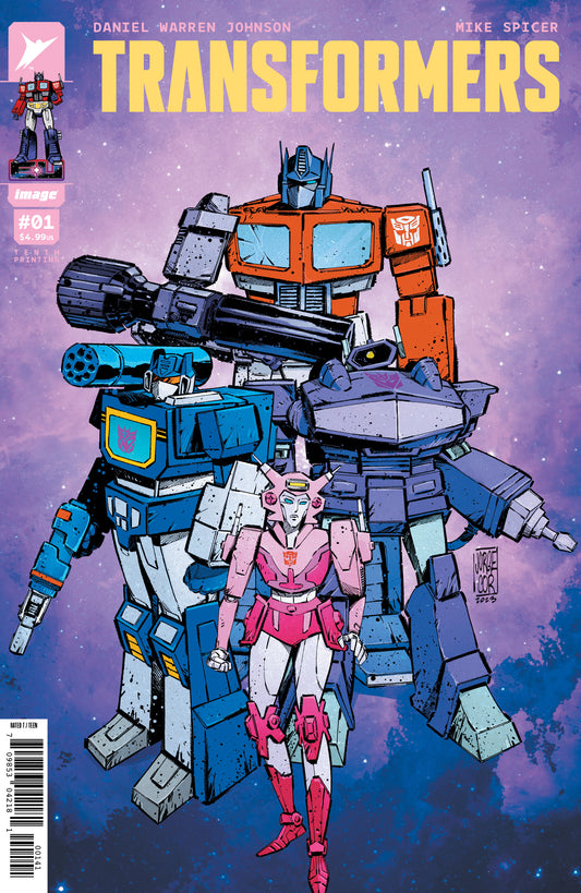 TRANSFORMERS #1 10TH PTG CVR D JORGE CORONA & MIKE SPICER VAR  - PREORDER